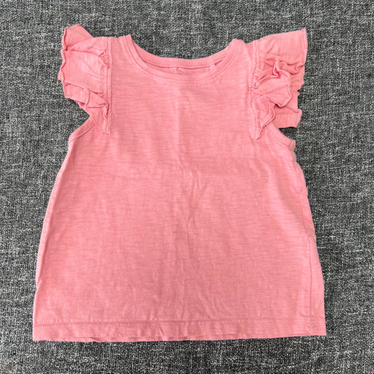 Girls 18-24 Month Plain Pink T-shirt