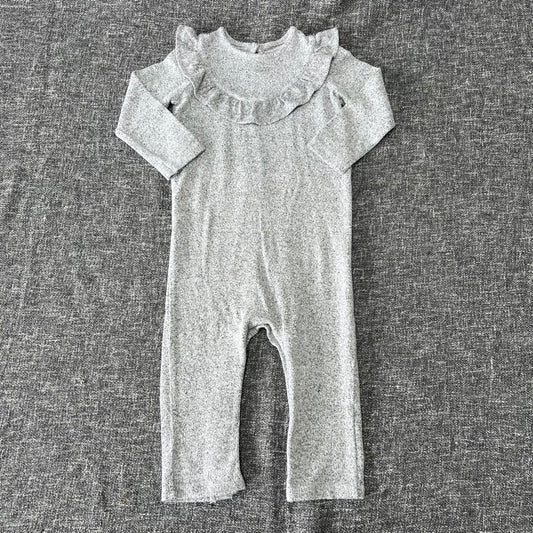 Girls 18-24 Month Grey Winter Romper