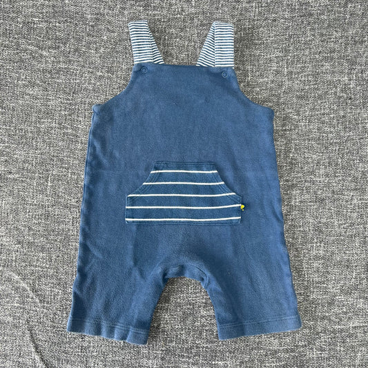 Boys 9-12 Month Blue Summer Dungarees (PIP)