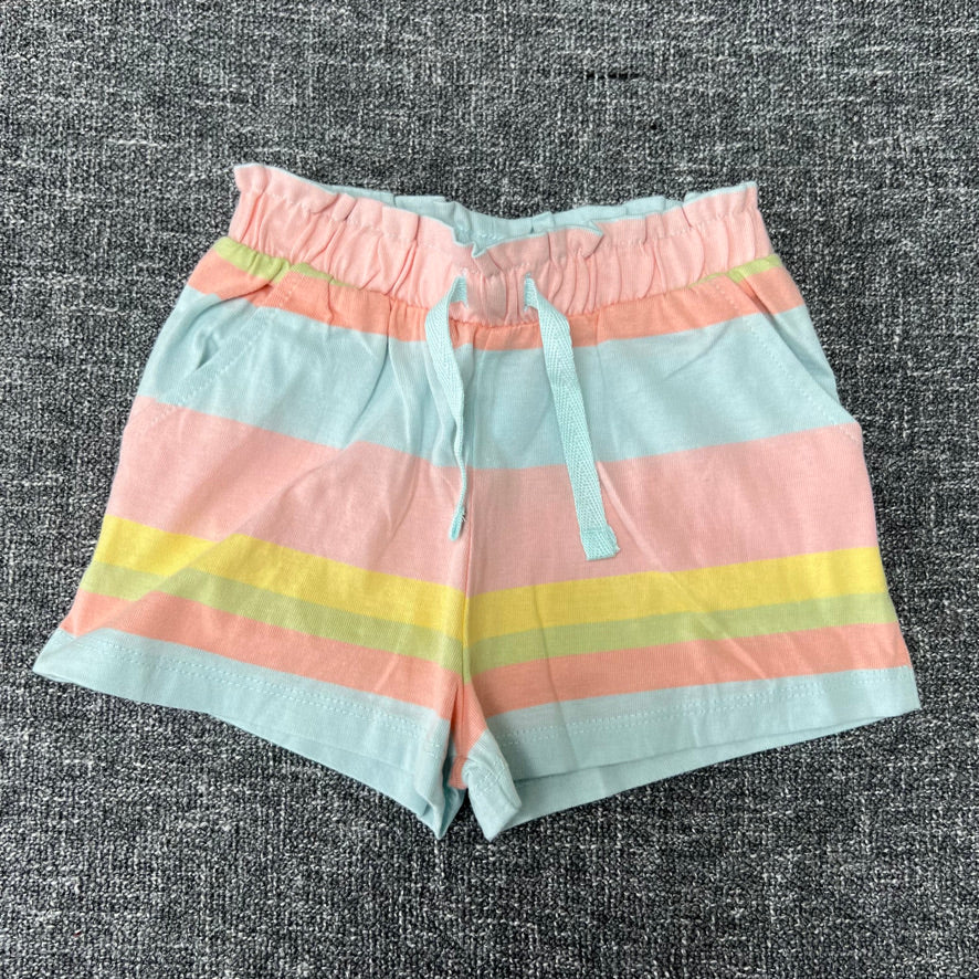 Girls 12-18 Month Multicoloured Striped Shorts