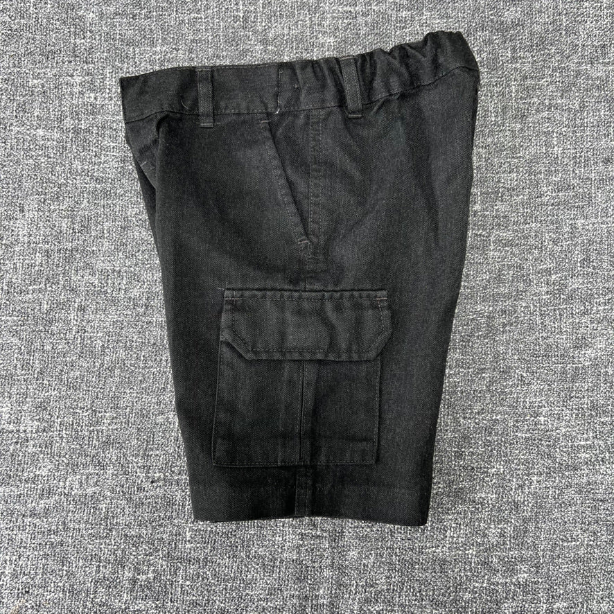 Boys 3-4 Year Black CArgo Style School Shorts