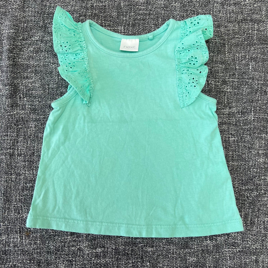 Girls 6-9 Month Pale Green T-shirt