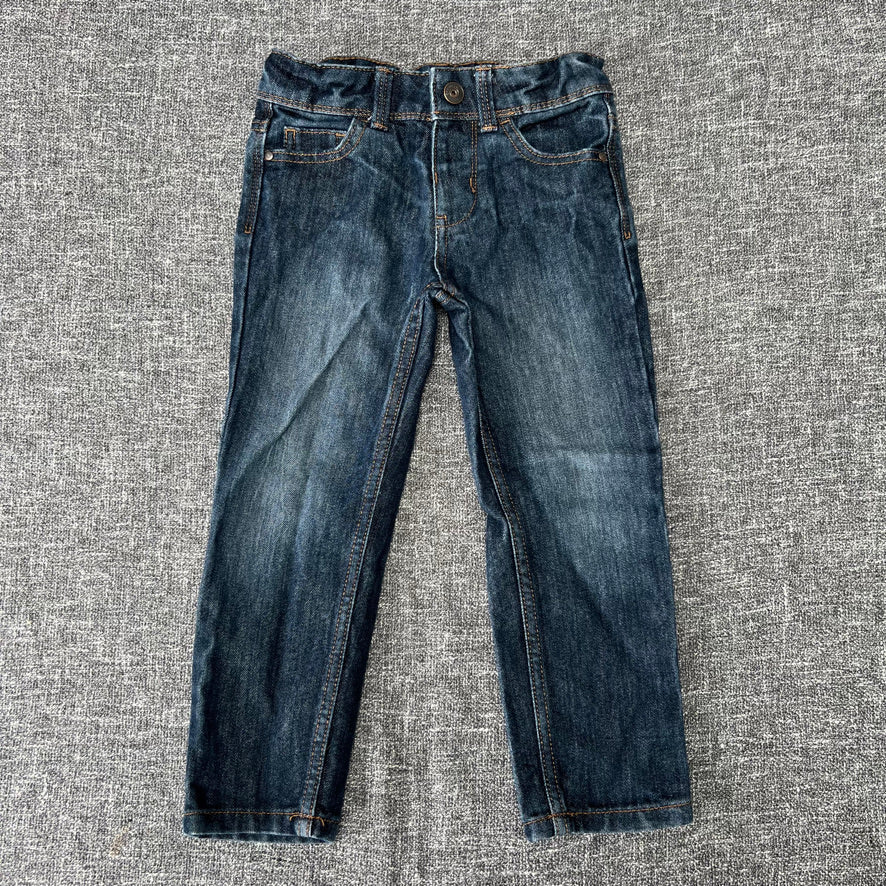 Boys 4-5 Year Blue Straight Leg Jeans