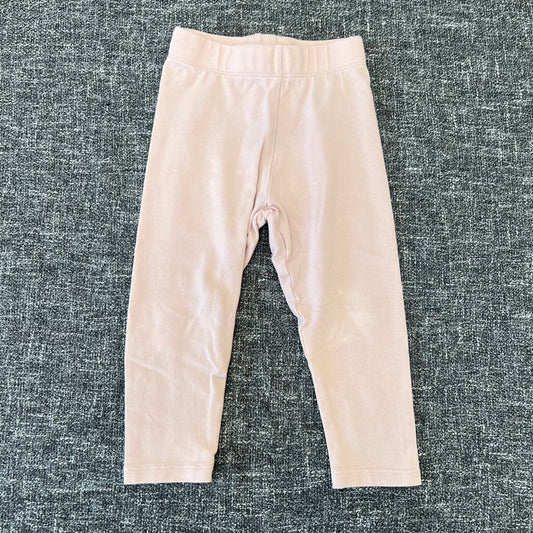 Girls 12-18 Month Plain Pink Leggings