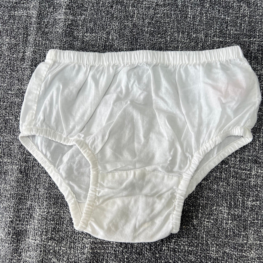 Girls 6-9 Month Plain White Dress Knickers