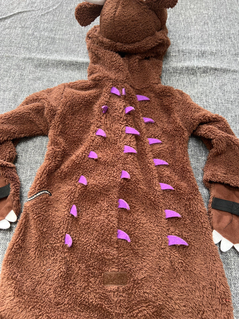 Boys / Girls 3-4 Year Brown Gruffalo Outfit