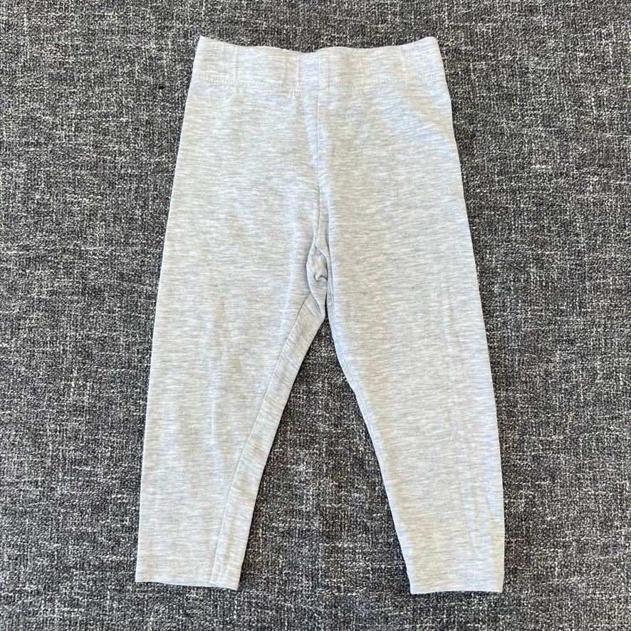 Girls 12-18 Month Plain Grey Leggings