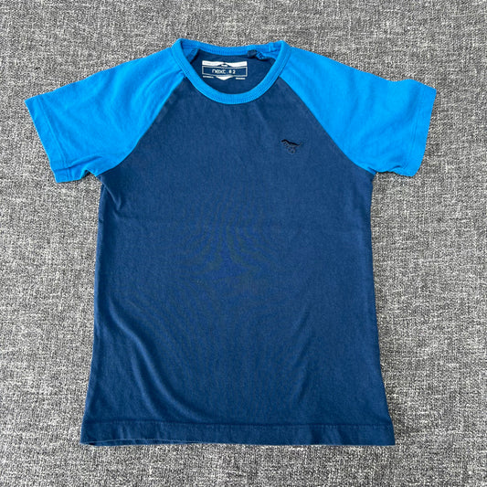 Boys 4-5 Year Plain Blue t-shirt