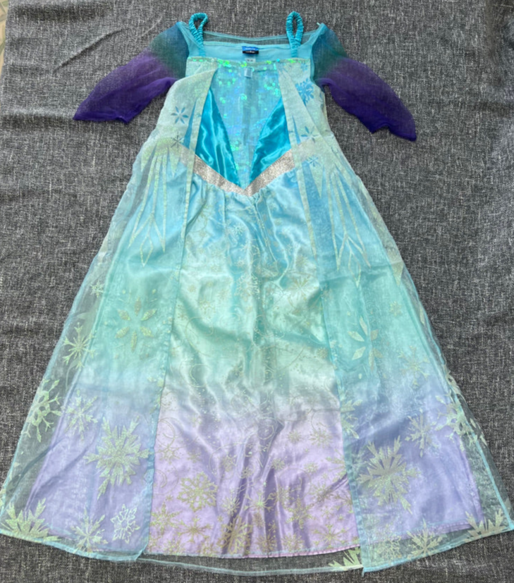 Girls 7-8 Year Disney Frozen Elsa Dress