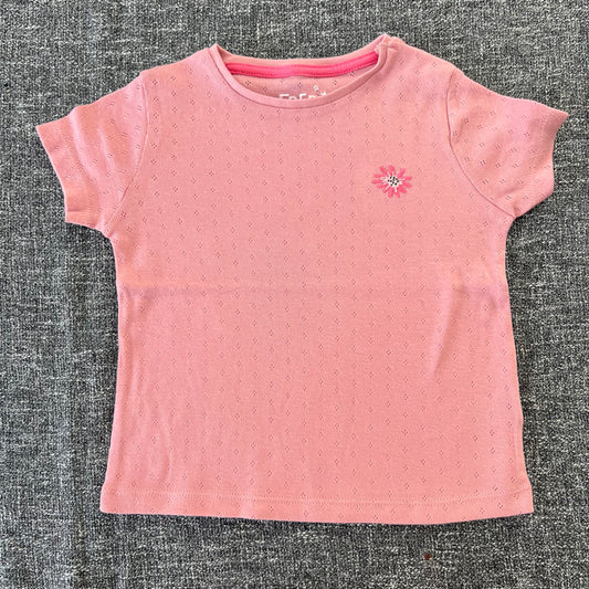 Girls 9-12 Month Plain Pink T-shirt