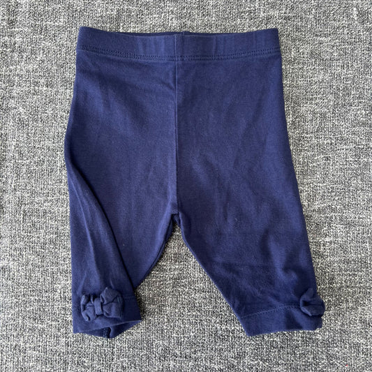 Girls 9-12 Month Navy Blue Cycle Shorts