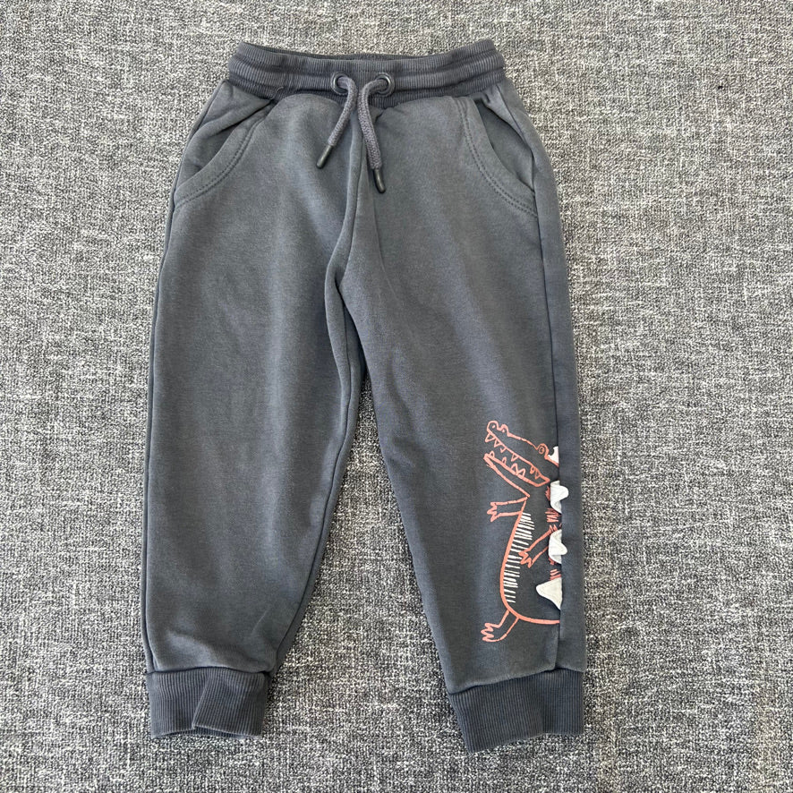 Boys 2-3 Year Grey Crocodile Joggers