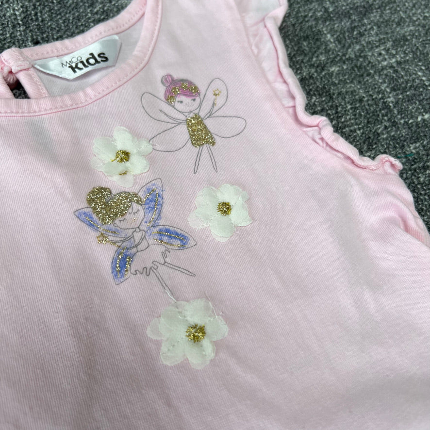 Girls 18-24 Month Pink Summer Fairy Dress