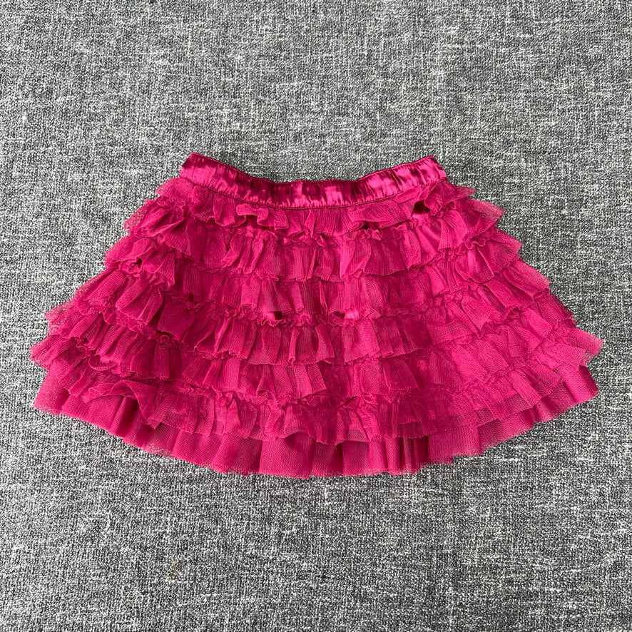 Girls 18-24 Month Pink Frilly Party Skirt