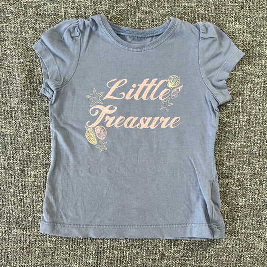 Girls 9-12 Month Blue "Little Treasure" T-shirt