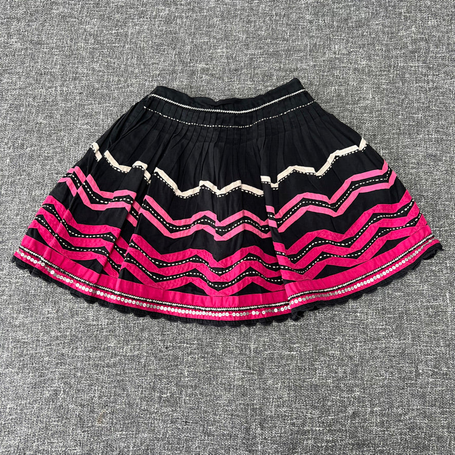 Girls 4-5 Year Black & Pink Skirt