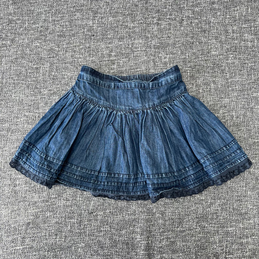 GIrls 2-3 Year Dark Blue Skirt