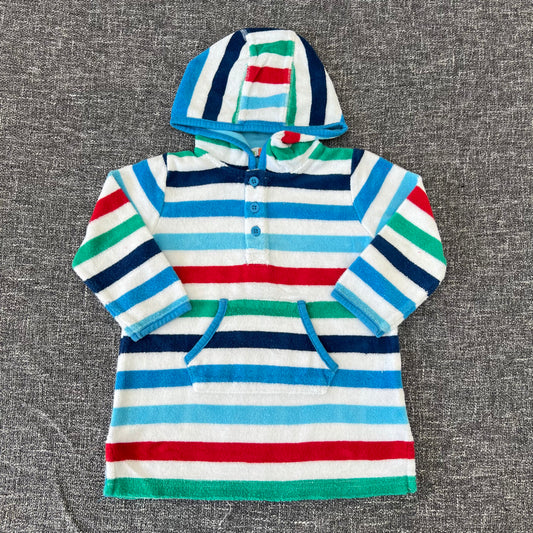 Boys 9-12 Month Striped Multi-coloured Beach Robe