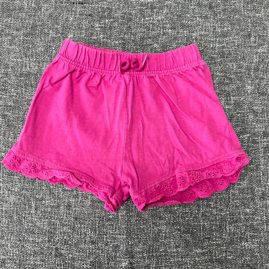 Girls 12-18 Month Bright Pink Shorts