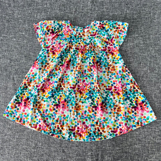 Girls 9-12 Month Multi-coloured Spot Summer Dress