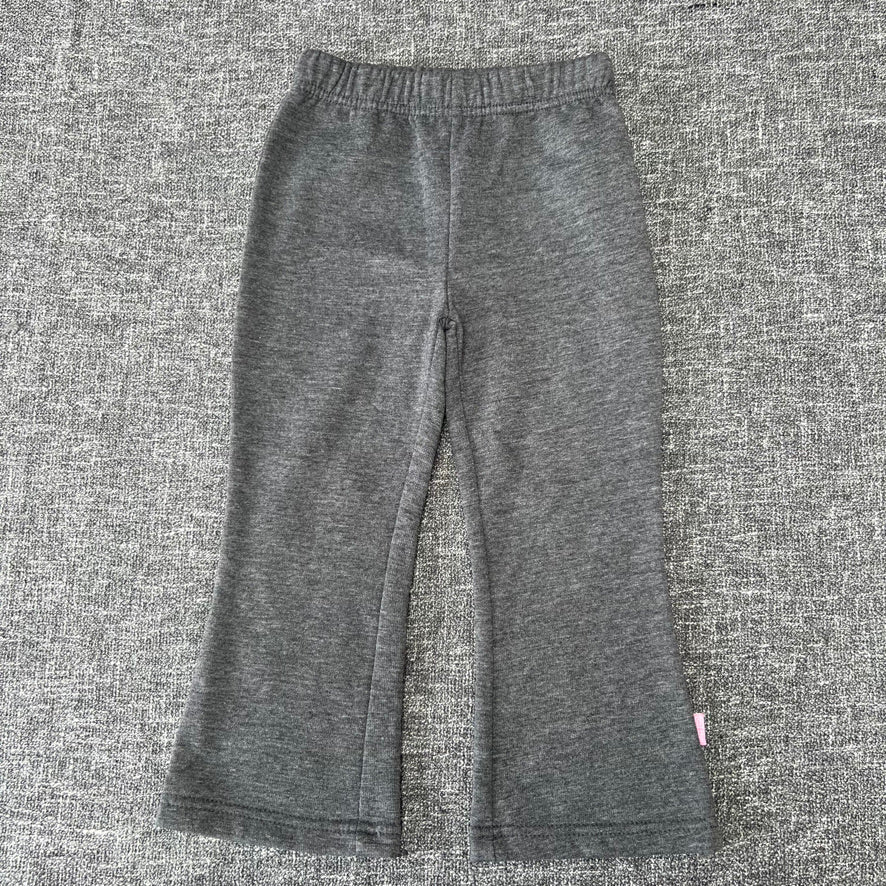 GIrls 2-3 Year Plain Grey Jogger Bottoms