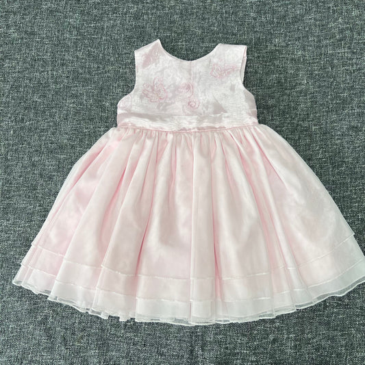 GIrls 12-18 Month Light Pink Princess Dress (PIP)