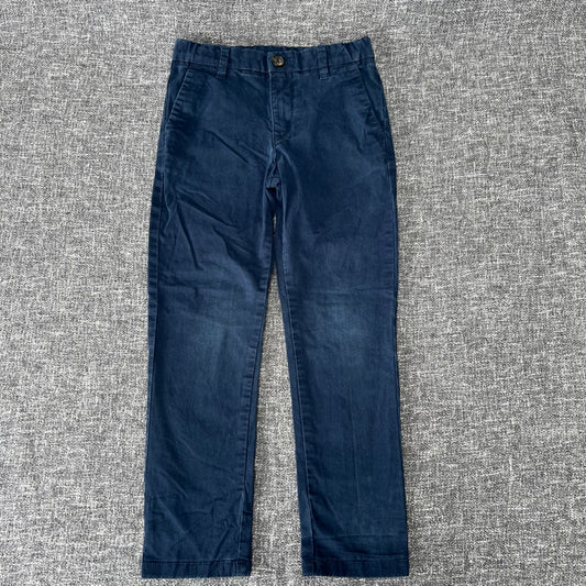 Boys 5-6 Year Blue Chino Style Trousers