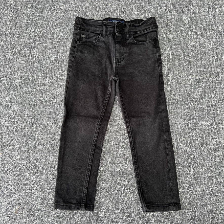 Boys 3-4 Year Plain Black Jeans