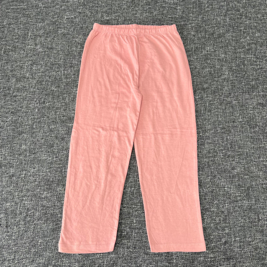 Girls 5-6 Year Peach Pj Bottoms