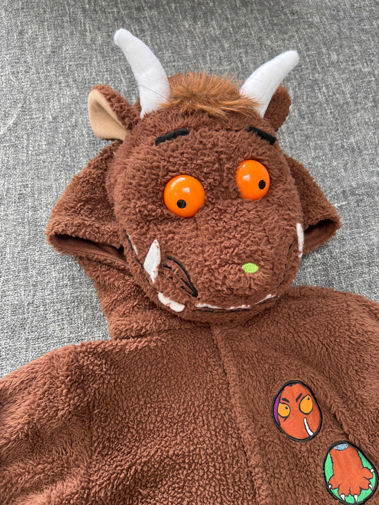 Boys / Girls 3-4 Year Brown Gruffalo Outfit