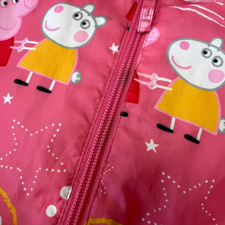 Girls 12-18 Month Pink Peppa Pig Puddle Suit (PIP)