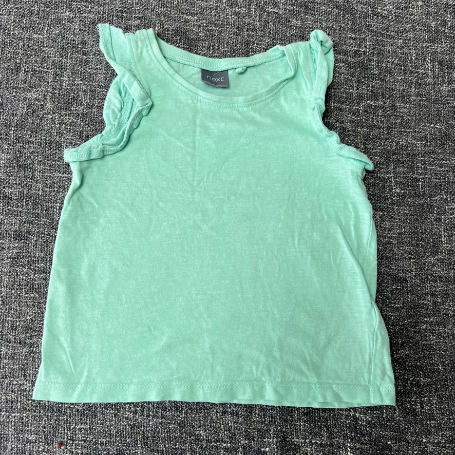 Girls 12-18 Month Plain Mint Green T-shirt