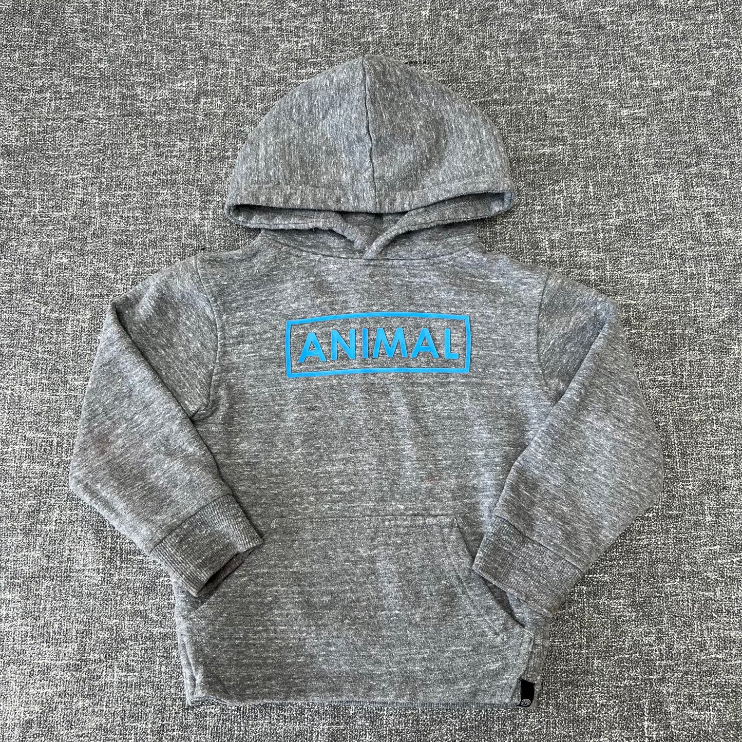 Boys 3-4 Year Grey "Animal" Hoodie