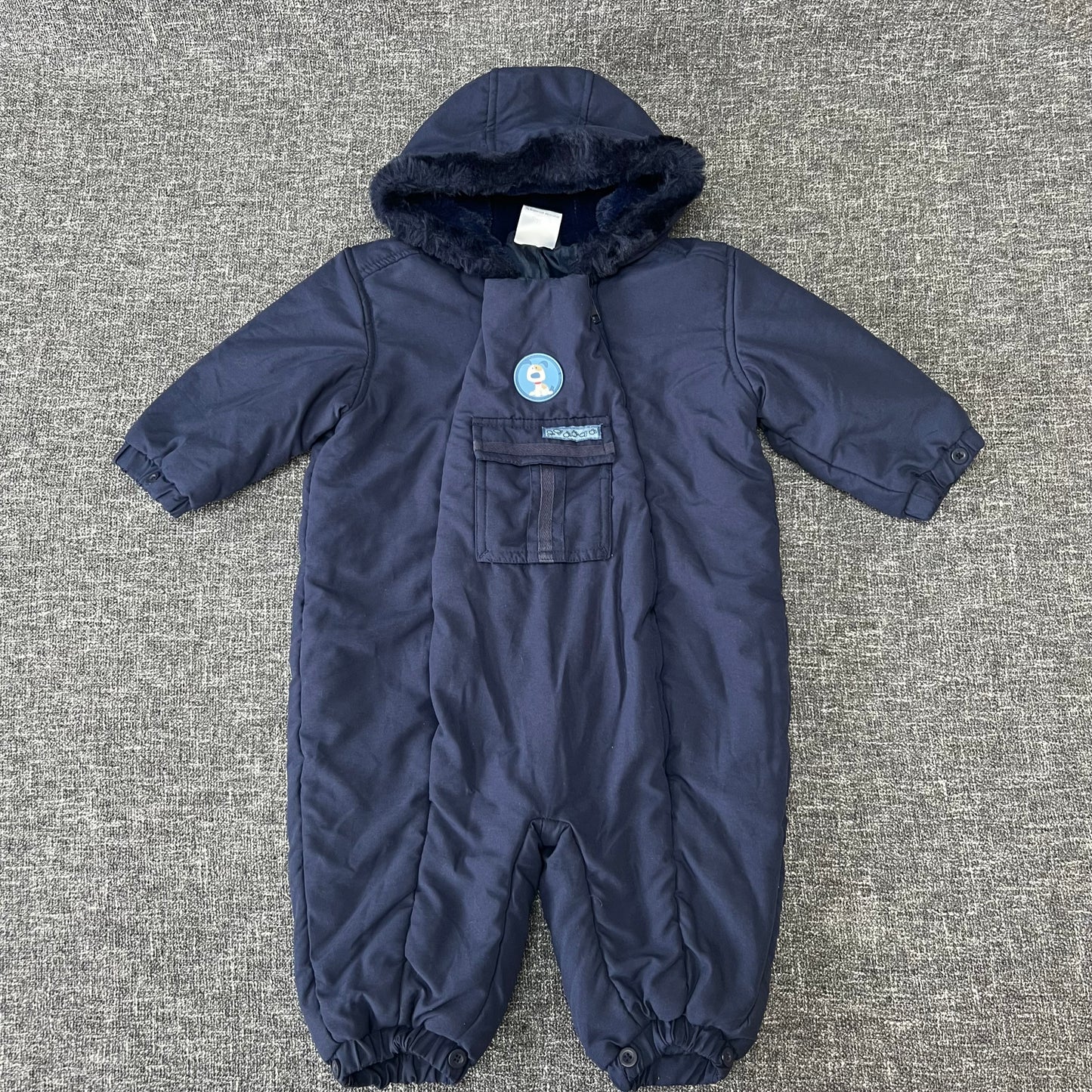 Boys 9-12 Month Blue Snow suit