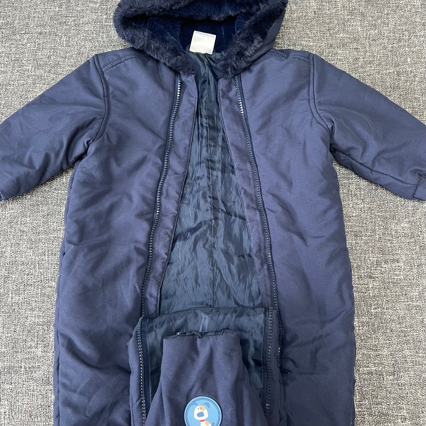 Boys 9-12 Month Blue Snow suit