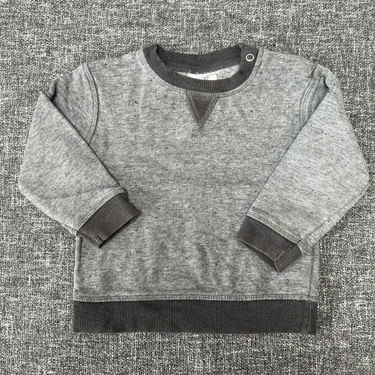 Boys 9-12 Month Grey Rond Neck Jumper