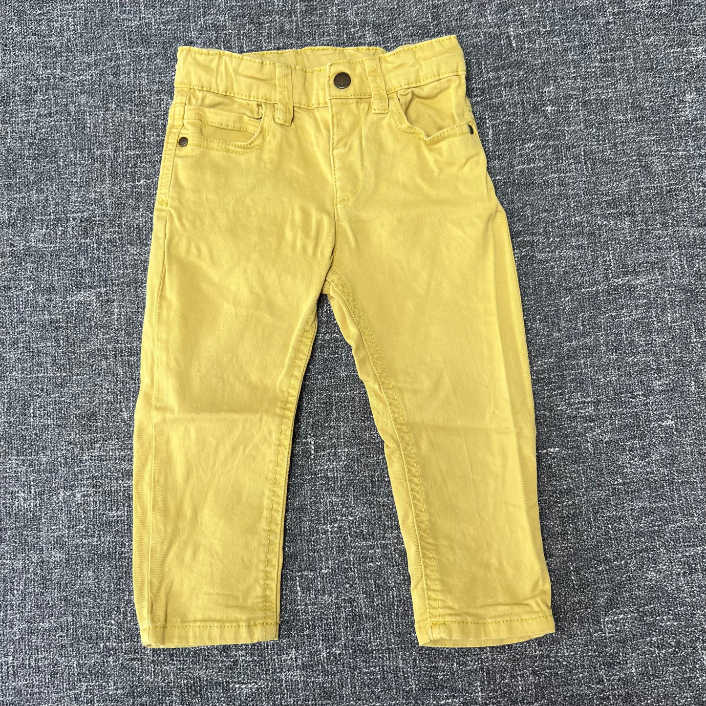 Boys 9-12 Month Yellow Jeans