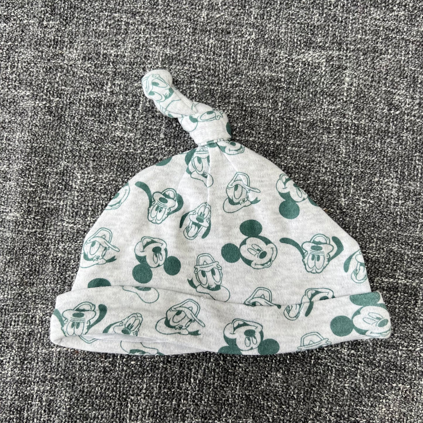 Boys 9-12 Month Grey & Green Disney Print Jersey Hat