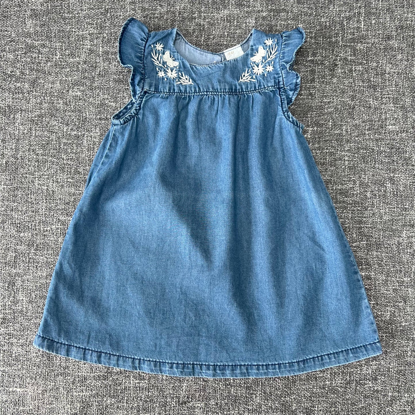 Girls 6-9 Month Blue Sleeveless Dress