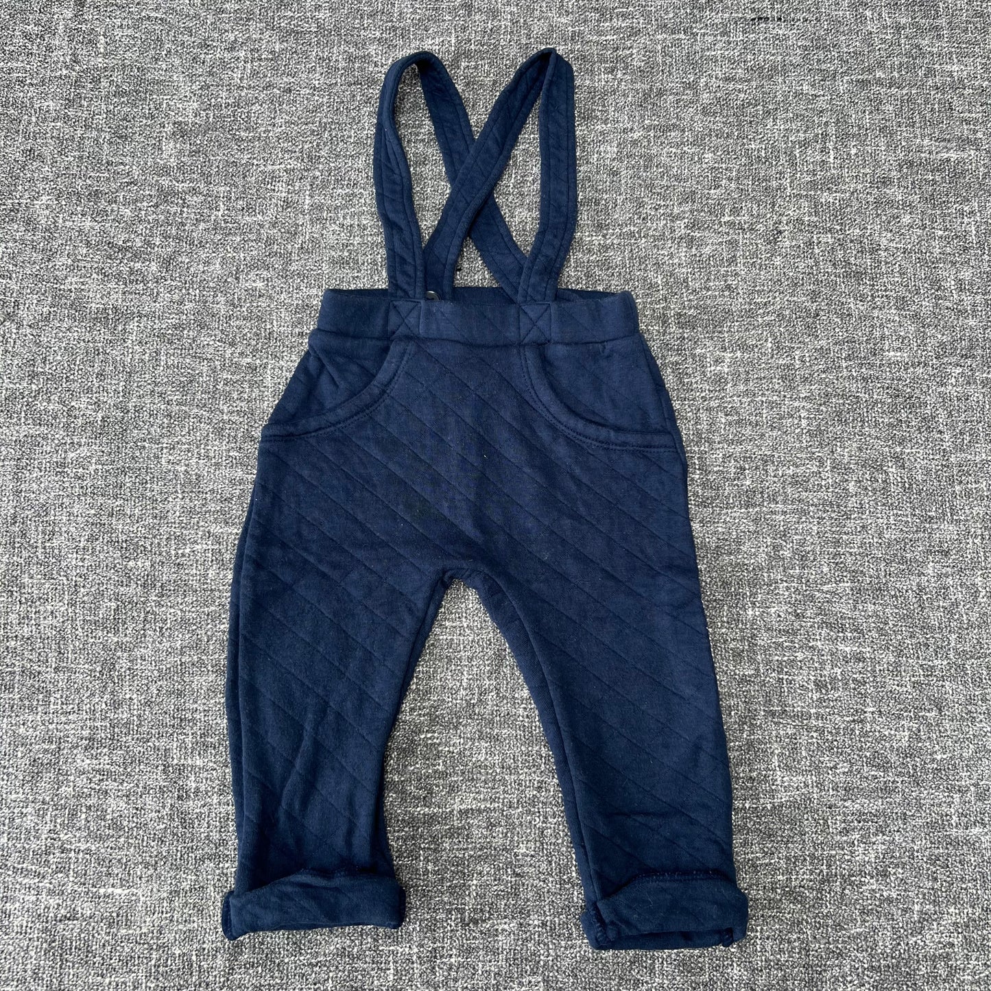 Boys 6-9 Month Blue Dungarees