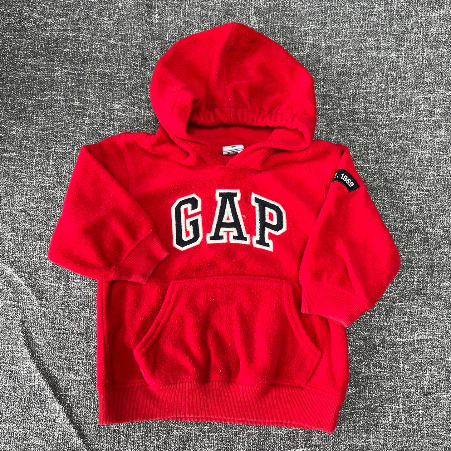 Boys 6-9 Month Red "GAP" Hoodie