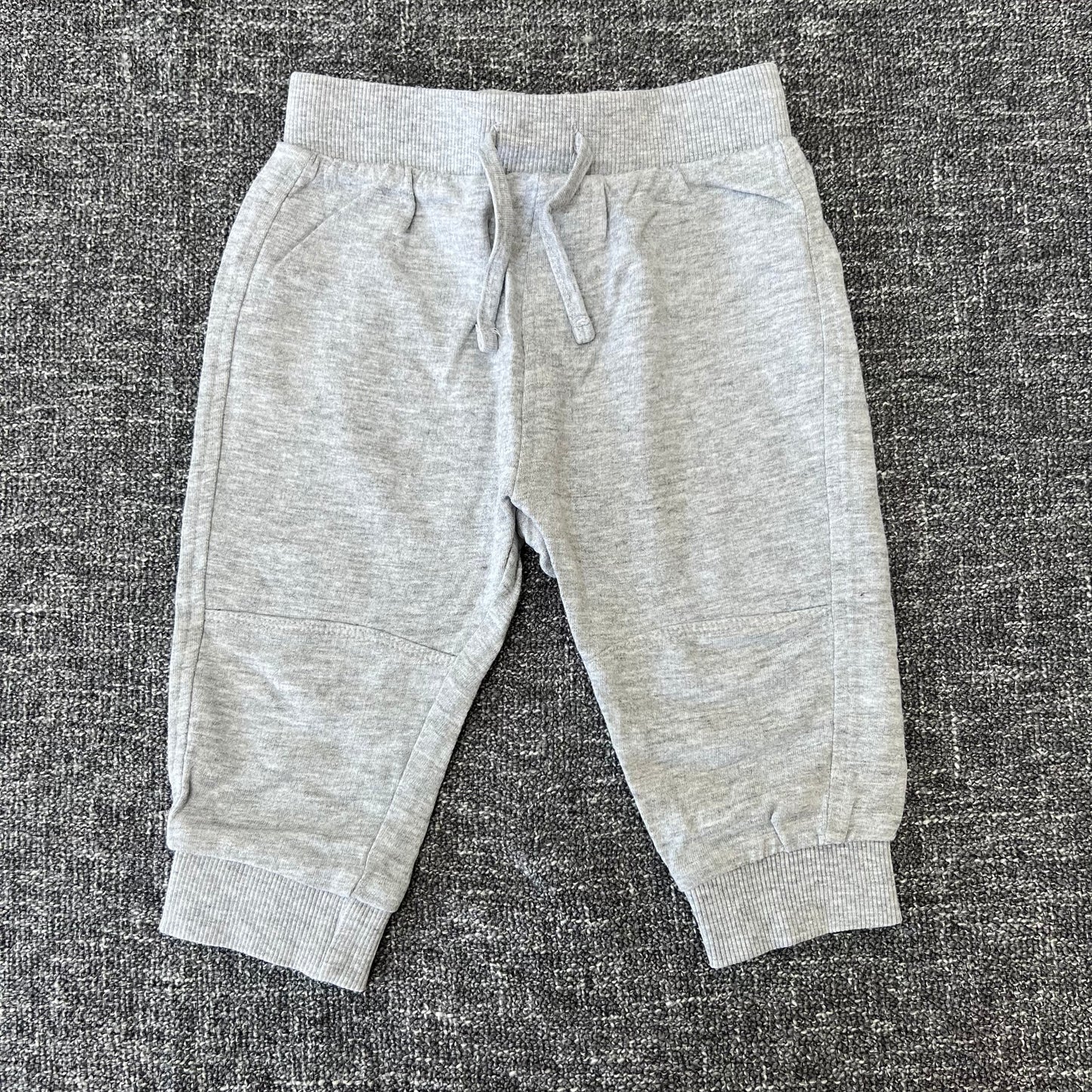 Boys 6-9 Month Plain Grey Joggers