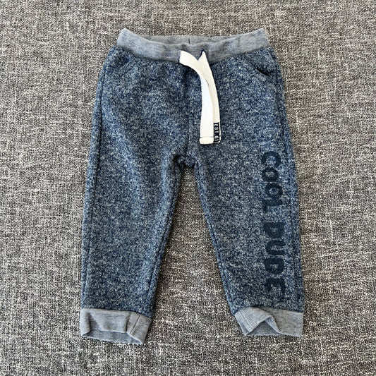 Boys 6-9 Month Blue "Cool Dude" Joggers