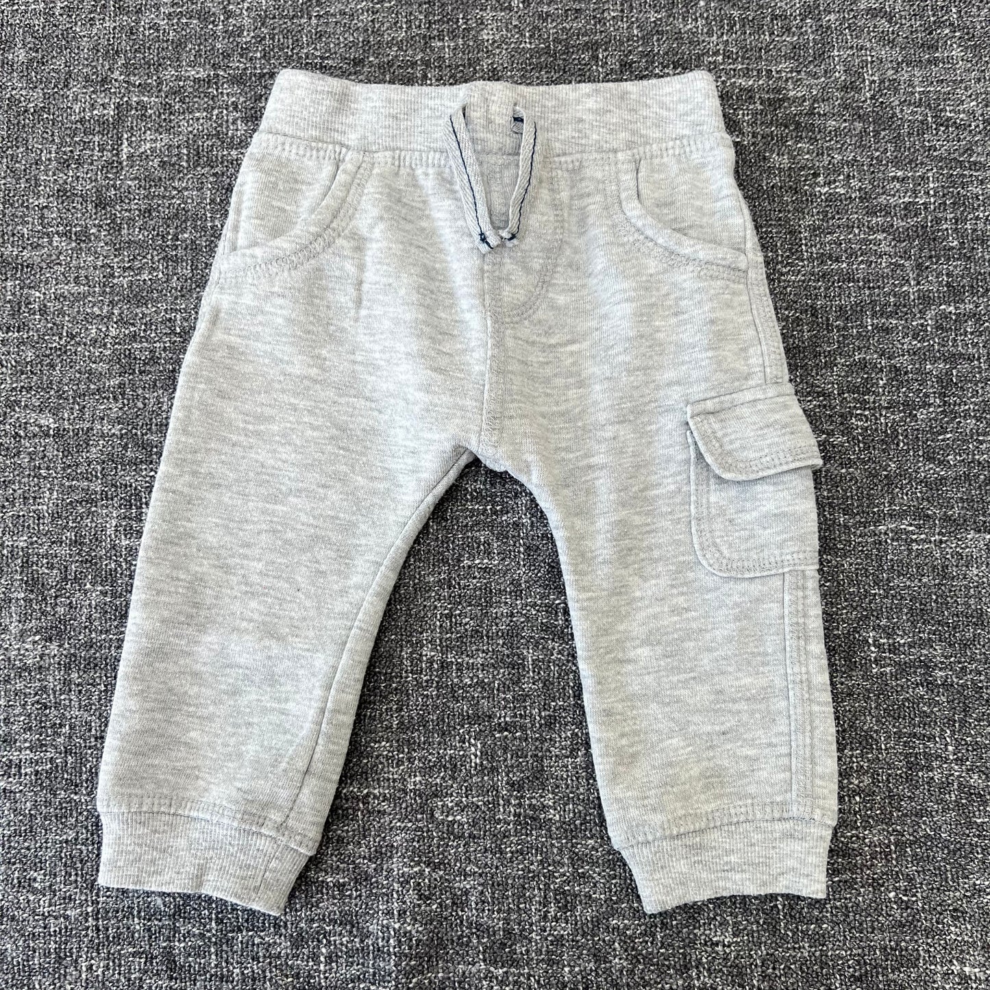 Boys 6-9 Month Plain Grey Joggers