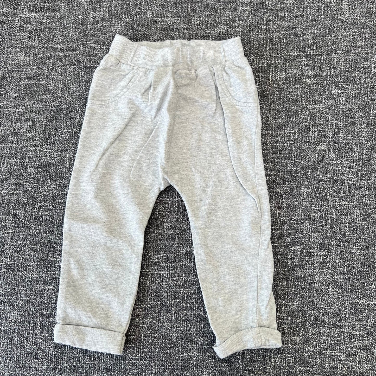 Boys 6-9 Month Plain Grey Joggers