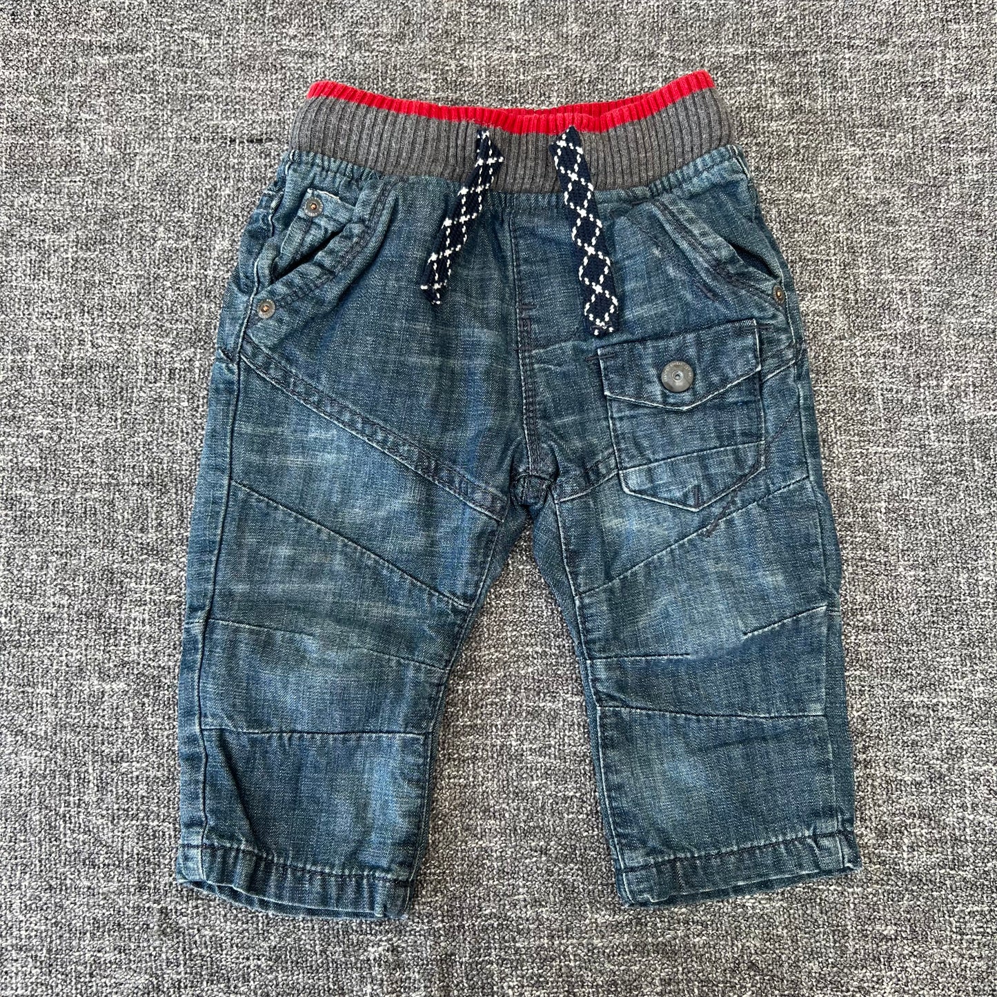 Boys 6-9 Month Blue Jeans Fully Lined