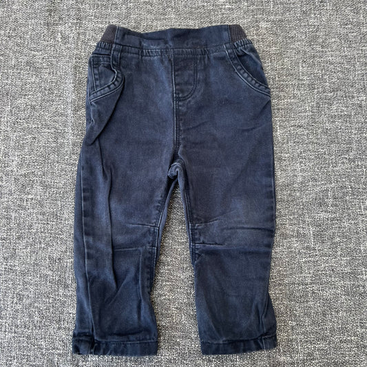 Boys 6-9 Month Navy Blue Jeans