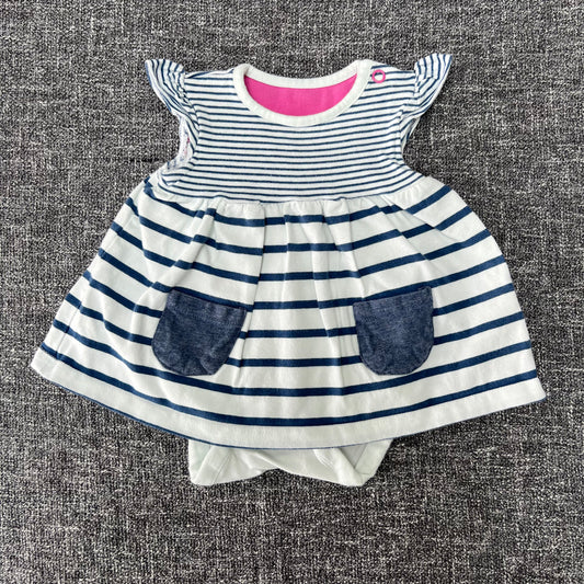 Girls Newborn Summer Bodysuit Dress