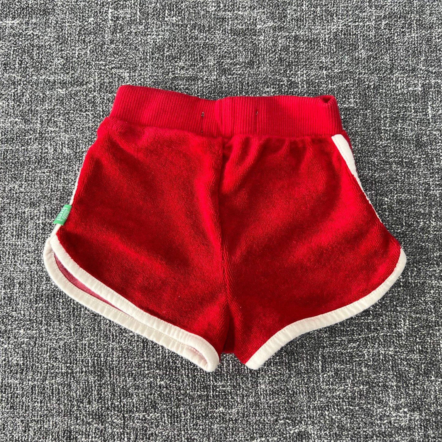 Girls Newborn Red Shorts