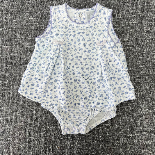 Girls Newborn Summer Bodysuit Dress